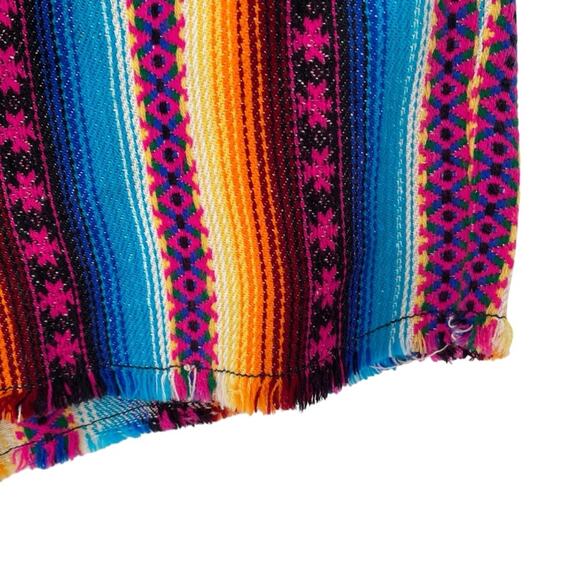 Pilcro Anthropologie Stripe Surf Shorts NWTs Size 31 Frayed Hem - Picture 4 of 11